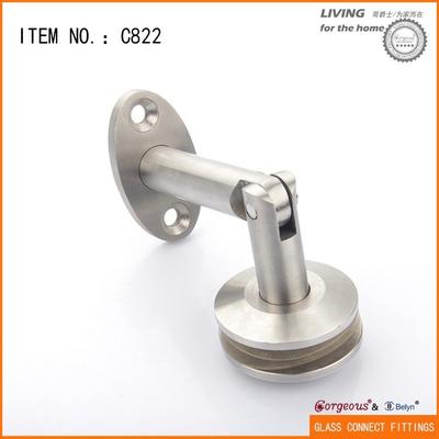 glass curtain wall fittings wall to glass corner connector bracket