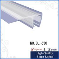 2017 in stock Belyn transparent rubber strip door seal