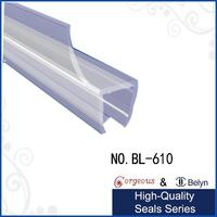 good quality 135 degree clear palstic seal strip shower door plastic seal strip