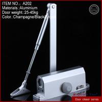 stopping function adjustable silent small size door closer