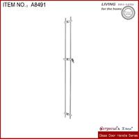 Different length glass door stainless steel big handle with lock