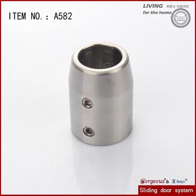 stainless steel flange for hanger roller connecting glass