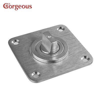 Stainless steel square bottom pivot hinge rotating central axis