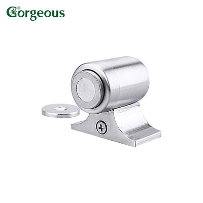 Cheap wall stainless steel magnetic spring stop door magnetic stopper