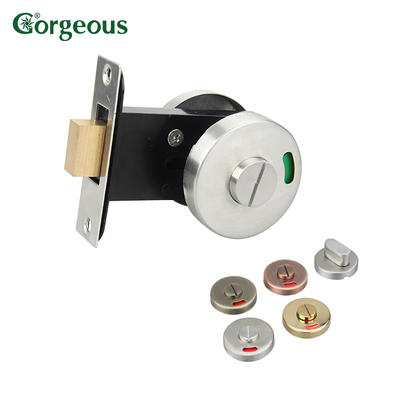 Precision machining stainless steel door handle circle indicating turning handle