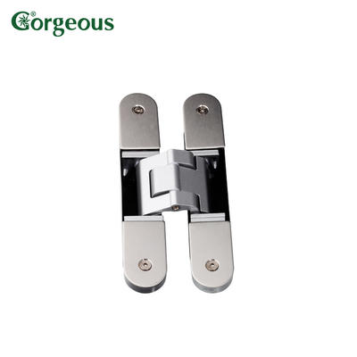 High quality glass door cross concealed hinge folding concealed hinges F627 - Middle size