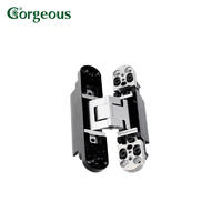 Factory wholesale glass door cross concealed hinge folding concealed hinges F626 - Small size